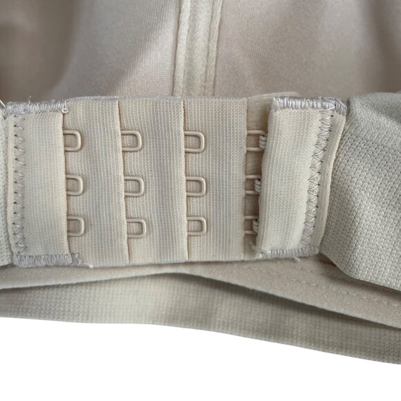 Truekind® Supportive Comfort Wireless Shaping Bra Chai Tan Sz LG  10210 - Picture 5 of 7